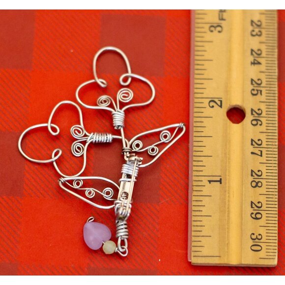 Vintage Fairy Flower Brooch - O27 - Picture 2 of 2